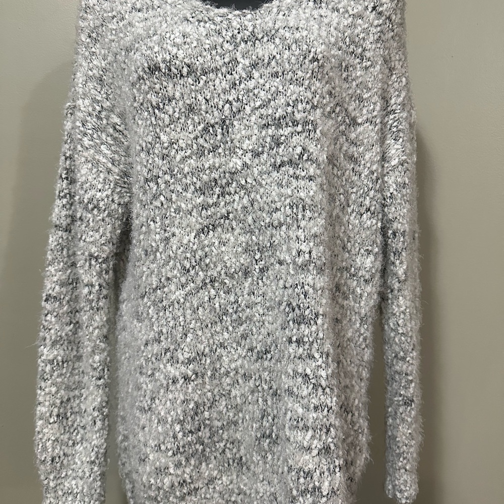 SO Gray Sweater with Texture